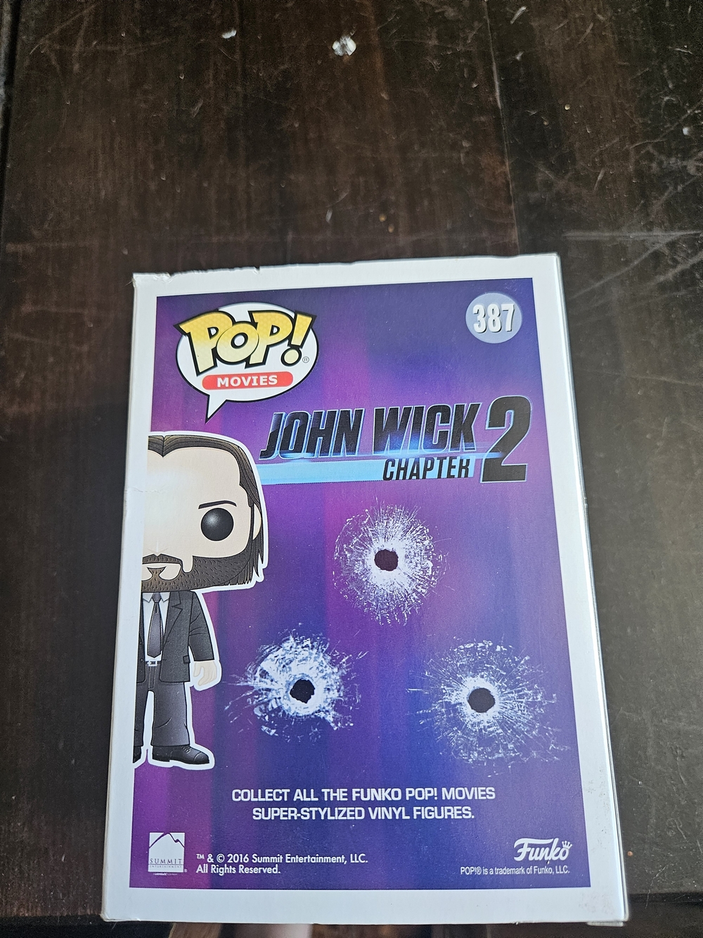 Funko John Wick 2 Vinyl Figure - Black/Grey - Picture 2 of 2